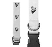 Small 'Red Panda Portrait' Dog Collar (PR00065445)