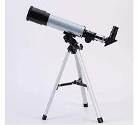 Small Refractive Astronomical Telescope, 45° Erect Optical Stellar Telescope with Tripod for 360° Degree Adjustment, Monocular
