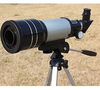 Small Refractive Astronomical Telescope， Monocular Telescope with Tripod for 360° Adjustment Student Interest Growth Viewing Landscape Star