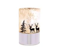 Small Reindeers with Tree LED Light Tube