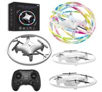 Small Remote Control Drone Quadcopter, 360 Degree Flip LED Light, 90 Degree Circle Flight, 8-12 Years Old Children's toy Mini Drone