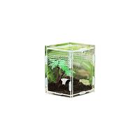Small Reptile Terrariums | Magnetic Reptile Enclosure Box - Reptile Breeding Tank Habitat Terrariums Cage for Tarantula Scorpion Sling Isopods Lizards Bexdug