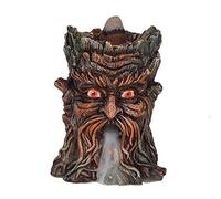 Small Resin Green Man Backflow Burner - 8.5cm x 7cm (1 Pc.) - Unique & Eye-Catching Design - Enhance Relaxation & Meditation - Ideal for Artistic Home Decor