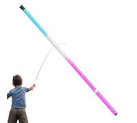 Small Retractable Fishing Rods - 15.75inch, Portable Ice Fishing Rod, Fiber Retractable Mini Angling Pole | Long-Range Casting Sea Angling Rod | Suitable For Rivers, Lakes