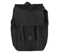 Small Retreat Backpack Black Drawstring Closure, male, Herschel, Backpacks, Black, ONE SIZE, Bags ONE SIZE