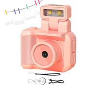 Small Retro Camera - Point and Sho0t Camera, Classic Compact Camcorder | Vintage 1080P Digital Video Camera with LED Flash and 480mAh Charging Dock, Small Portable Camera