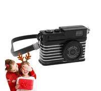 Small Retro Camera: Portable Vintage Cameras, Scale Tiny Vintage Camera Model Decoration | Multi-purpose Doll House Miniature SLR Camera, Antique Instant Camera, Photo Accessories