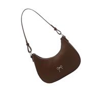Small Retro Shoulder Bag For Women Retro Styles Handbag With Butterfly Designs PU Leather Armpit Purse For Daily Use Women's Handbag