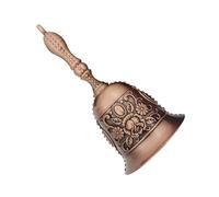 Small Ringing Device, Handheld Signal Bell, Miniature Hand Bell, Petite Hand Bell, Desk Service Bell, Compact Hand Bell, Small Metal Bell for School, Church, Weddings, Hotels and Kitchen Ringing