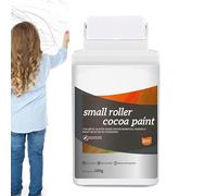 Small Roller Paint Brush,Waterproof Spackle Wall Repair Roller Stick | 100g Portable White Paint Touchup, Home Wall Repair Cream