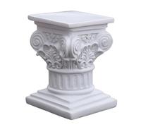 Small Roman Pillar Greek Pillar Resin Statue - Roman Table Decorations, White Roman Columns Table Decorations, Resin Figurine for Weddings, Birthdays, Dinner Parties