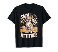 Small Roo Big Attitude Wallaby Marsupial Wildlife Value Graphic T-Shirt