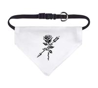 Small 'Rose with Arrow' Dog/Cat/Pet Bandana (PD00065315)