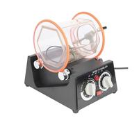 Small Rotary Drum Polishing Machine Rolling Grinding Barrel Jewelry Polishing and Grinding Processing Smooth Operation