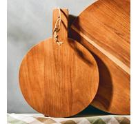 Small Round Acacia Wood Chopping and Serving Board | Socorro