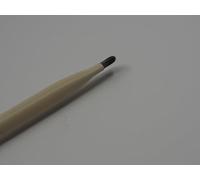 Small Round-Arc Flat-Head Detail Eye Brush for Precision Eye Shadow & Contouring - Perfect for Under-Eye, Eye Corners, and Lash Line Detail