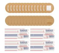 Small Round Plasters - 300 PCS Spot Bandaids Skin Tone - Fabric Adhesive Round for Face Nose Hands - Breathable Elastic Spot for Sensitive Skin First Aid
