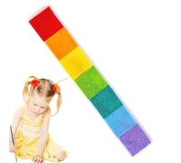 Small Rubber Ink Pads - Washable Multicolor Inks, Safe and Harmless Inks, Christmas Birthday Gift for