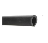 Small Rubber U Shape Edge Trim Seal Fits 3-4mm Priced Per Metre
