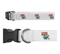 Small 'Running From The Future' Dog Collar (PR00062723)