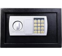 Small Safes for home,Heavy-Duty Fireproof Safe Box with Anti-Drill Lock, Waterproof Design, 4mm thick front door, Home/Office Security(31x20x20cm)