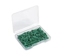 Small Safety Pins,19mm Mini Safety Pins for Clothes,Dark Green Safety Pin Rust Resistant Nickel Plated Steel Set for Crafting,Sewing,Rimming Fastening Clip Button for Garment Hang Tag 120pcs/box