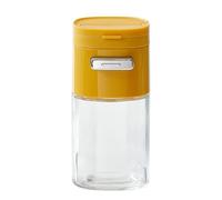 Small Salt Pot - Glass Sugar Shaker Dispenser Pourer,Non-Slip Condiment Container, Wide Diameter Pepper Pourer for Kitchen Dining Table Cafe