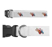 Small 'Santa Scooter' Dog Collar (PR00059283)