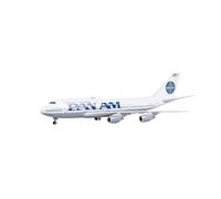 Small Scale Model Planes 1:150 47CM For Boeing 747 Airplane Panam Model Plane Display Diecast Airplane Model Airplane With LED Model Building Kit(No lights)
