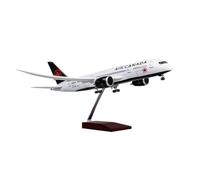 Small Scale Model Planes 1:157 For Canada B777 Alloy Aircraft Model 47Cm With Lights And Bottom Wheel Die-cast Collection Model Building Kit(White Without light)