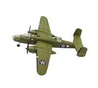 Small Scale Model Planes 1:200 For Air Force B-25 Medium Bomber Alloy Aircraft Model Bedroom Decoration Desktop Ornaments Model Building Kit