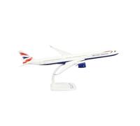 Small Scale Model Planes 1:200 For British Air Airplane A350 A350-1000 Alloy Ornaments With Base Aircraft Model Toy Collection Model Building Kit