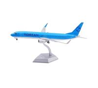 Small Scale Model Planes 1:200 For Korean B737-900 HL8248 New Livery Aircraft Metal Airplane Model Static Display Piece Model Building Kit