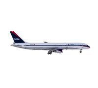 Small Scale Model Planes 1:400 For NG53170 Delta 757-200 N601DL Diecasts Aircraft Model Metal Miniatures Toys For Men Model Building Kit