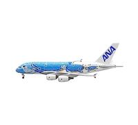 Small Scale Model Planes 1 500 For A380 Scale Airplanes Green Blue Orange Turtle Airlines Alloy Aircraft Plane Model Collection Model Building Kit(A)
