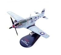 Small Scale Model Planes 1/72 For Mustang P-51B P-51 P51B Fighter P51 2025 Diecast Alloy Aircraft Model Toy Collection Model Building Kit(Silver)