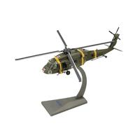 Small Scale Model Planes 1/72 For UH-60 Black Hawk Medical Helicopter Alloy Aircraft Model Collectible Toy Window Display Model Building Kit