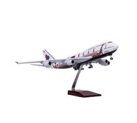 Small Scale Model Planes 47CM 1:150 For 747 Model Aircraft Light Die-casting Machine Collected As A By Aviation Model Building Kit