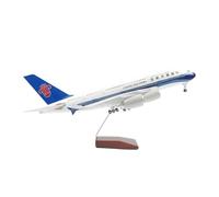 Small Scale Model Planes 47CM 1:160 Model Aircraft For A380 Light Die-casting Machine Collected As A Gift By Aviation Model Building Kit