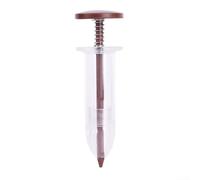 Small-Scale Sowing Tool Set 6 Pieces for Targeted Planting in Terrariums Greenhouses and Micro-Garden Setups (Brown)