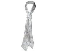 Small scarf with fashionable sequins for decoration, White, General size