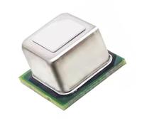 Small SCD41 sensor module for CO2 detection integrates temperature and humidity sensing to detect CO2 in the air