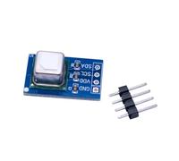 Small SCD41 sensor module for CO2 detection integrates temperature and humidity sensing to detect CO2 in the air