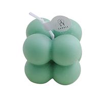 Small Scented Mini Cube Bubble Shaped Wax Candles For Home Bedroom Wedding Festival Party Decoration Cube Bubble