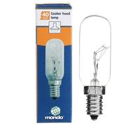 Small Screw Cap Tubular Lamp For Cooker Hood 40W E14 SES