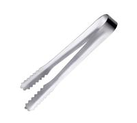 Small Serving Tongs - Stainless Steel - Mini Tongue with Serrated Teeth for Secure Gripping, Perfect for Sugar Cubes, Cheese or | Compact Kitchen Clips for Appetizers Desserts at Home