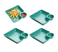 Small Serving Tray - Five-piece Frame with High Capacity, Decorative Food Holder for the Home Kitchen, Unique, Space-saving, All-purpose Element for Hotel Reception