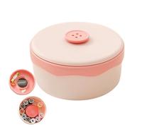 Small Sewing - Compact and Portable Magnetic Organizer - Sewing Kit for Beginners | for Home Hobbies Travel Indoor Activities Practical Art Development