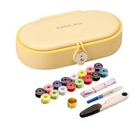 Small Sewing Kit - Complete Needle and Thread Repair Kit, Compact Portable Craft Accessories, Durable Organizer Case | For Business Trip, Outdoor Adventure, Dorm, Daily Commuting, Holiday