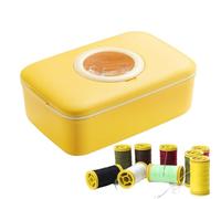 Small Sewing Kit Needle Thread Supplies Set with Magnifier